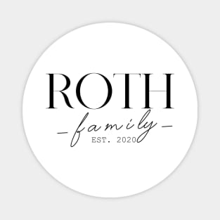 Roth Family EST. 2020, Surname, Roth Magnet